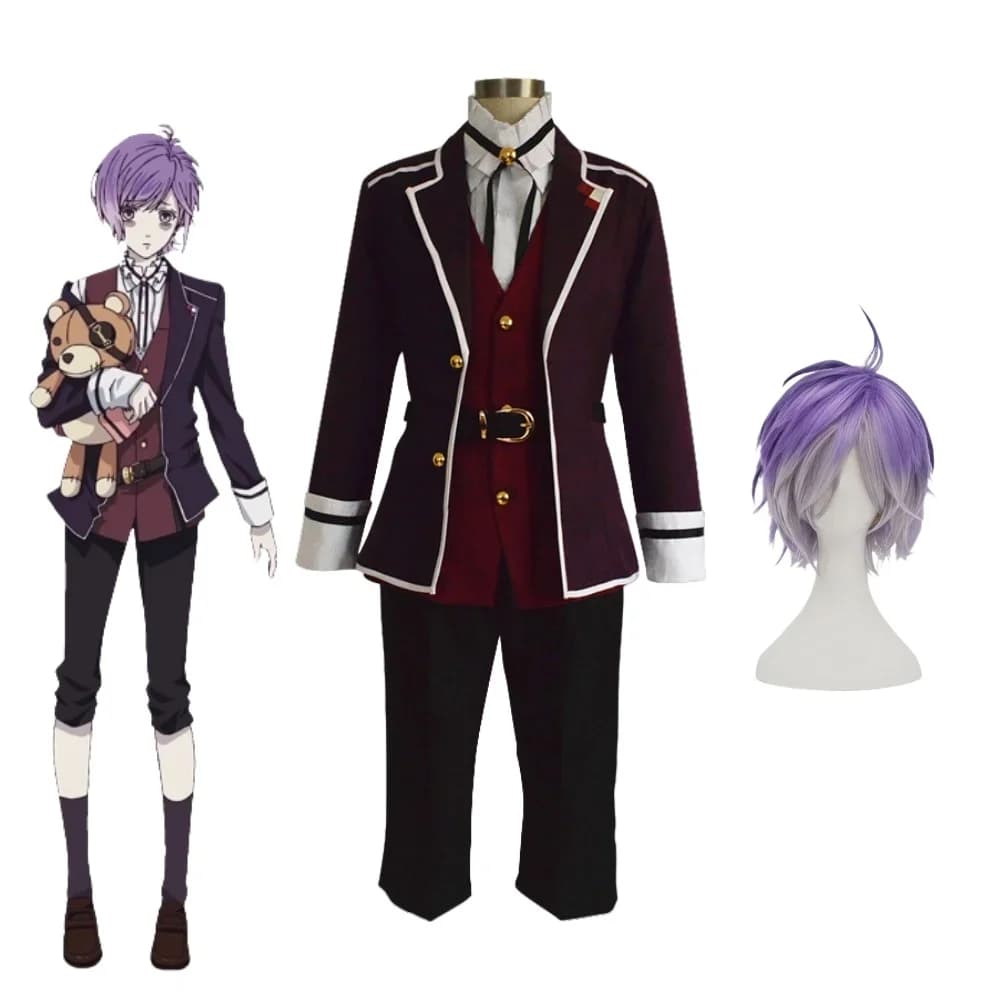 CosplayAnime Diabolik Lovers Kanato Sakamaki Cosplay Costume All sizes Customized sizes Cool men's uniforms