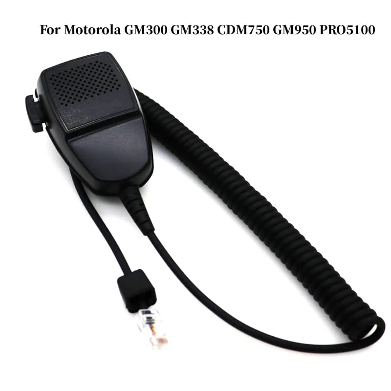 Microfono palmare 8 pin per Motorola Walkie Talkie GM300 GM338 CDM750 GM950, accessorio per radio mobile veicolare ricetrasmittente HMN3596A