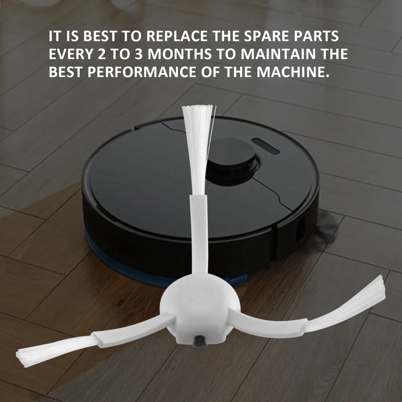 BAAY Spazzola principale Spazzola laterale Sostituzione filtro Hepa per Xiaomi Dreame Bot D9 Max Accessori per parti per aspirapolvere robot
