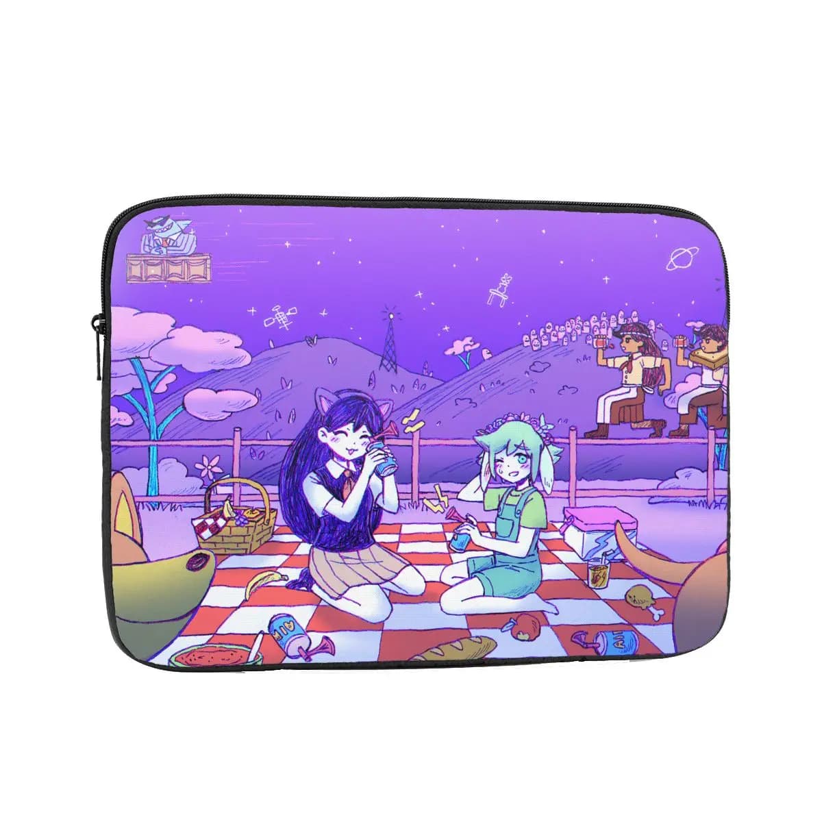 Custodia per notebook per laptop Mari Basil Custodia per fodera per computer Omori Game 12 "13" 15 "17" Custodia antiurto