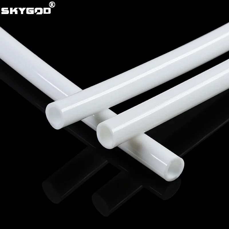1~10m Silicone Tube For Food Use White Flexible Aquarium Air Irrigation Pipe Water Connector Garden Pipe Fish Tank Pumps Pipes
