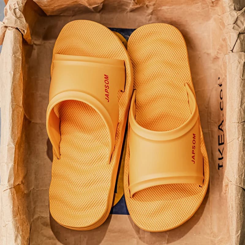 Ciabatte Estive Unisex in EVA con Suola Morbida, Sandali da Interno e Spiaggia, Calzature Leggere per Casa