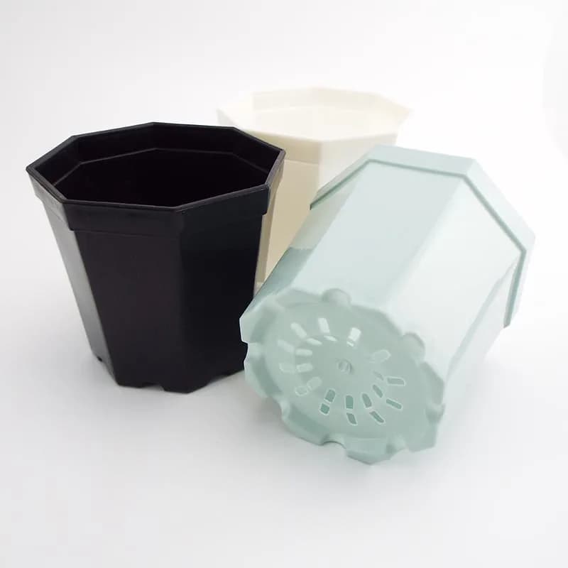 10x square plastic plant flower pot house garden flower pots for plants gardening nursery pots for flower seeds grass plants
