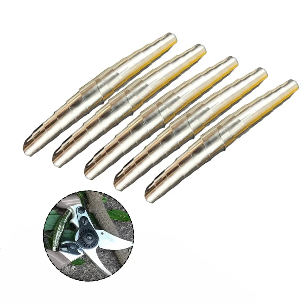 Pack of 5 stainless steel spare springs for shears, 6 cm, 7 cm, 8 cm, spiral compression spring for garden scissors