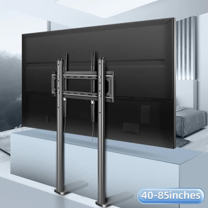 HILLPORT Universal TV Stand Base For 40"-100" Plasma LCD Flat Screen Height Adjustable Monitor Mount Arm BracketLoad Suporte P10