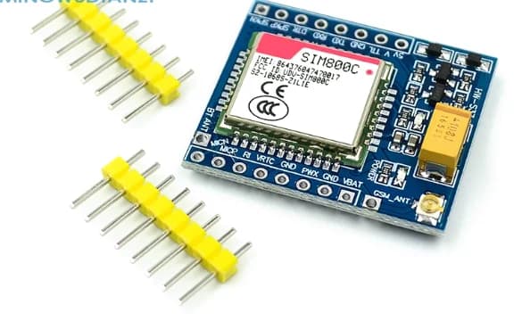 Modulo GSM GPRS SIM800C 5V 3.3V TTL con Bluetooth e TTS STM32 per Arduino C51