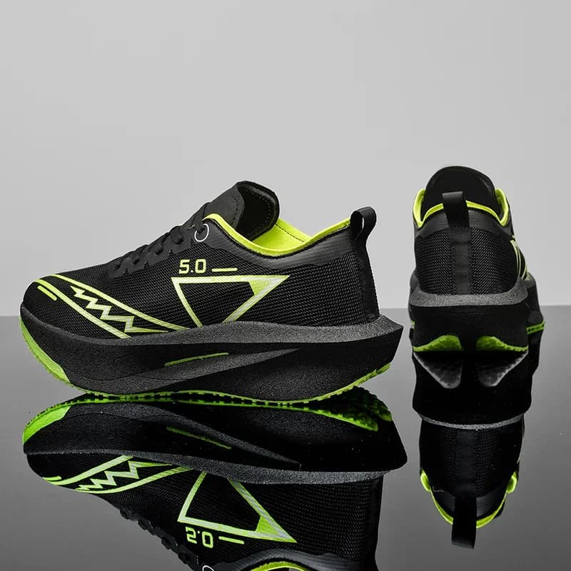 Scarpe da Corsa Specializzate con Piastra in Carbonio per Maratona, Sneakers Traspiranti e Leggere per Uomo e Donna