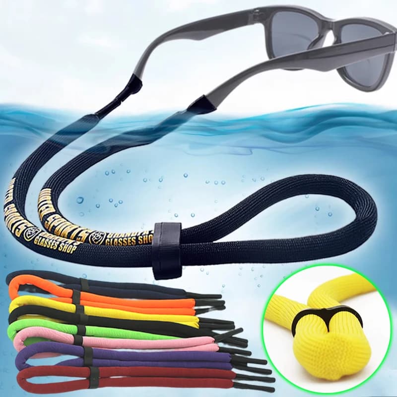Unisex Water Sports Sunglasses Floating Chain Anti-slip String Glasses Corde Wallet Reading Glasses Eyewear Glasses