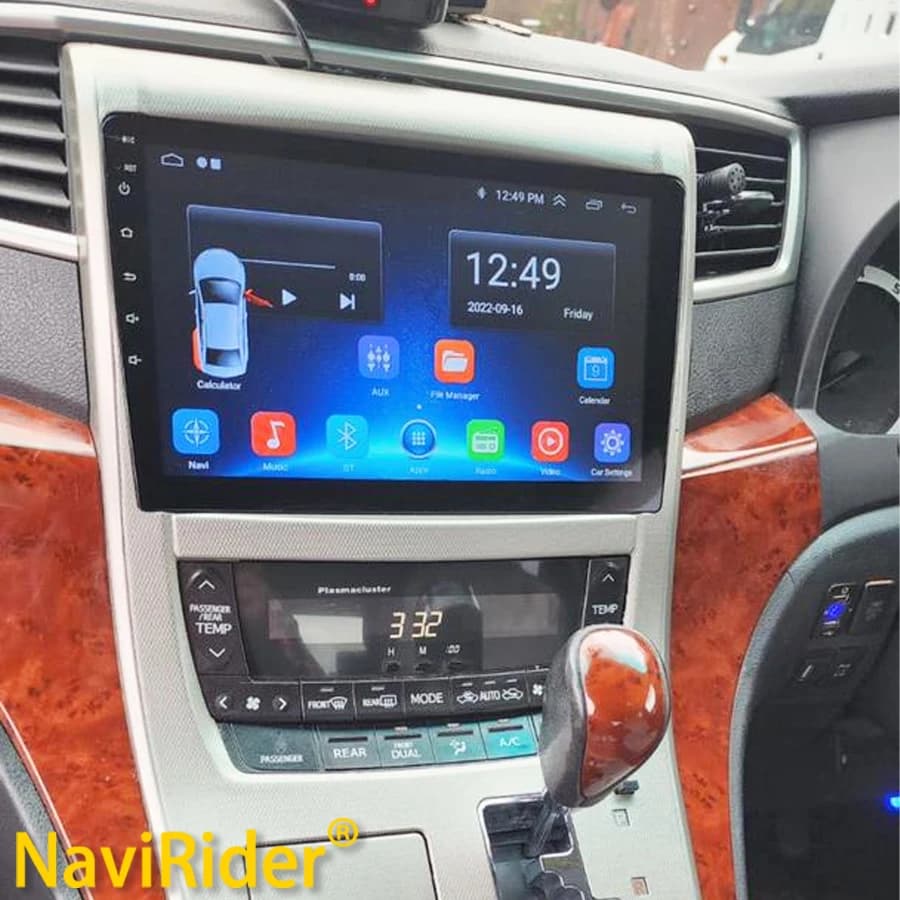 Android Screen Car Radio For Toyota Alphard 20 Series Vellfire 2011 - 2014 Multimedia Video Player Navigation Stereo Carplay GPS