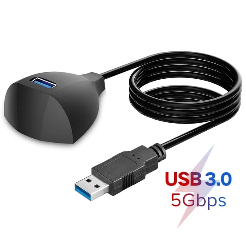 Cavo base dock di prolunga USB 3.0 Cavo di prolunga USB 3.0 da tavolo maschio a femmina Cavo di prolunga USB 3.0 per hub di rete u-DisK