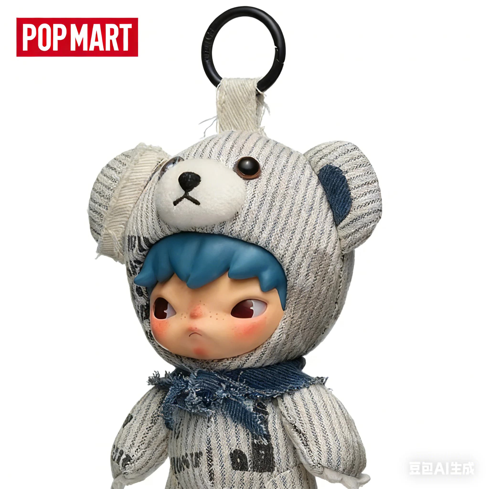POP MART HIRONO Freedom Island Series Anime Peluche Pendente Morbido Giocattolo Regalo Estetico Unico per Appassionati di Pop Culture