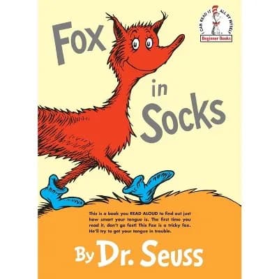 Children's Literature Book Fox in Socks (Beginner Books) (Hardcover) by for Young Readers and Family Reading