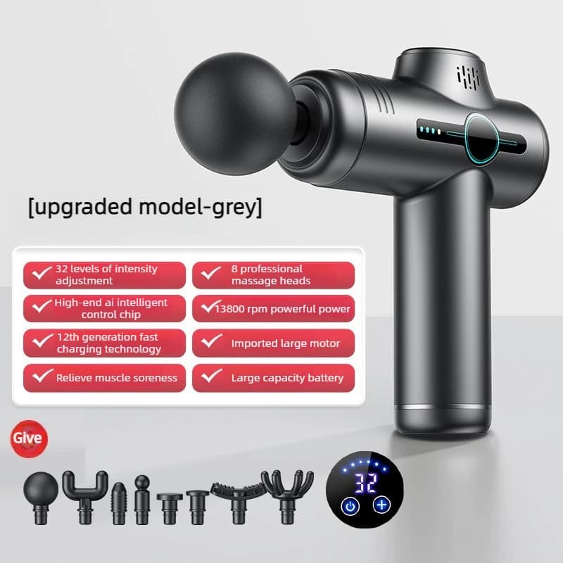 99 Speed Professional Muscle Massage Gun, Collo and Back Massage, Dropshipping Fitness Equipment