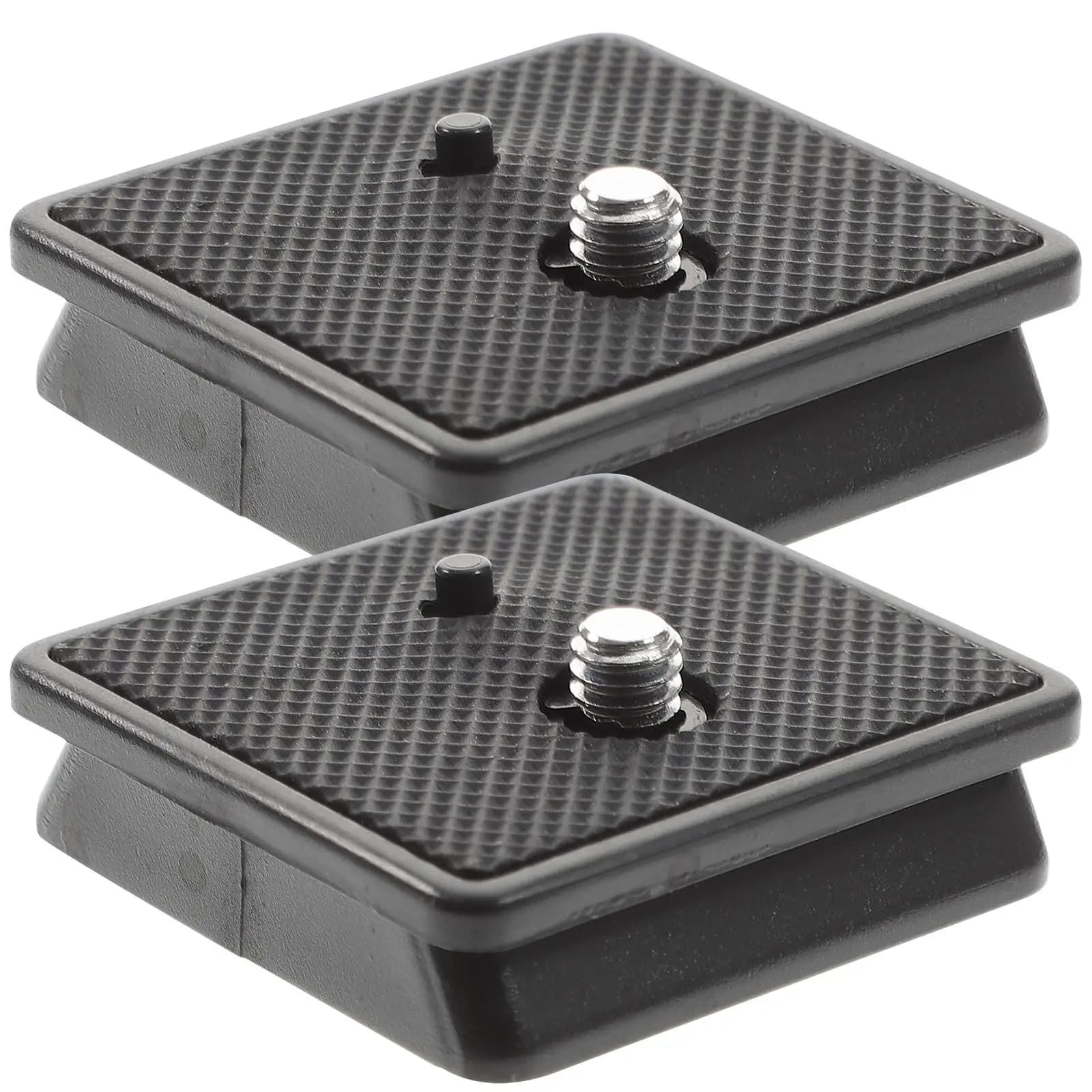 Adattatore per montaggio su treppiede con piastra a sgancio rapido per fotocamera in metallo ABS premium da 2 pezzi Vite standard da 1/4 pollici compatibile con la maggior parte delle fotocamere