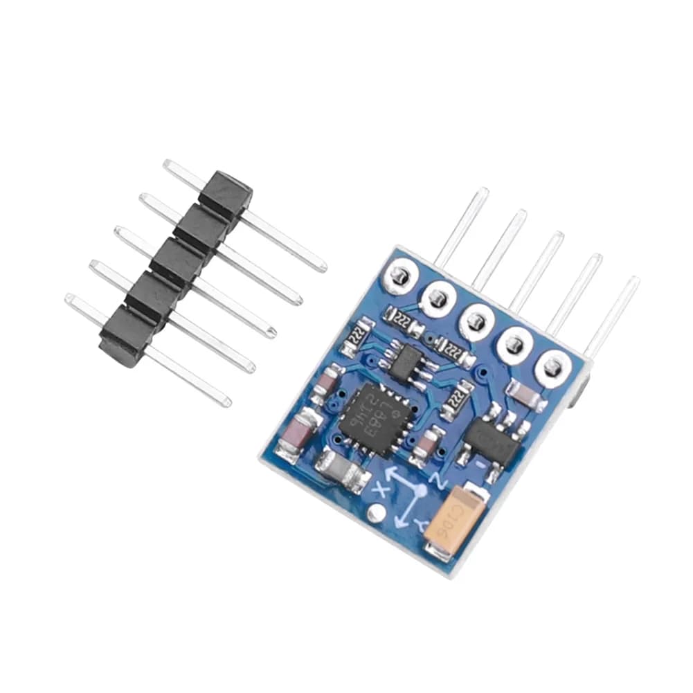 GY-271 Sensore magnetometro bussola a triplo asse I2C IIC Bussola elettronica Modulo sensore magnetico HMC5883L QMC5883L per Arduino