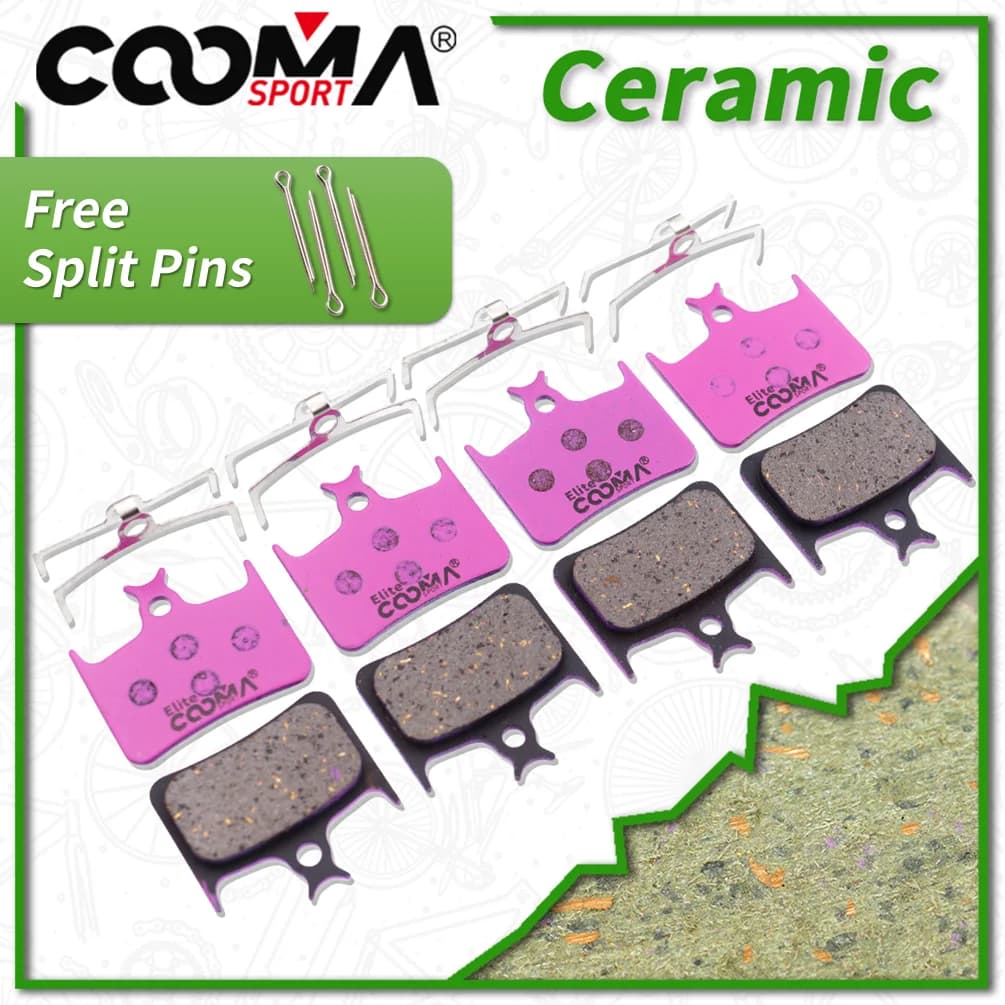 4 paia di pastiglie freno a disco per bicicletta in ceramica per pinza da strada Hope RX4, classe Elite