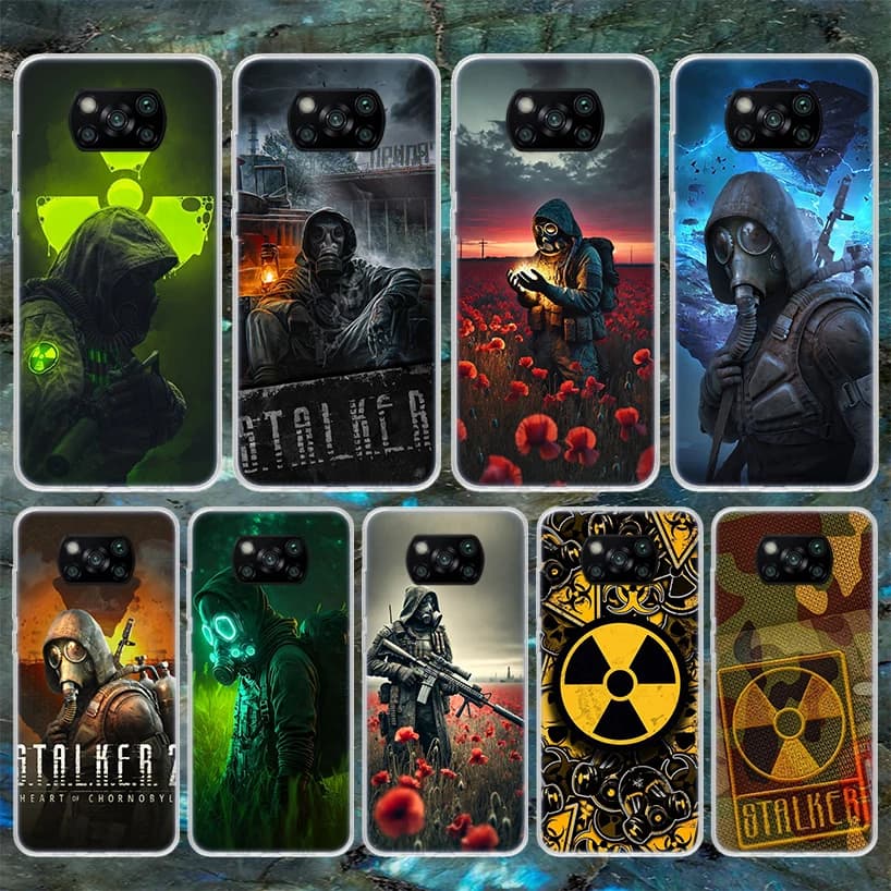 Game S-Stalker Soft Phone Case For Xiaomi Poco X3 X5 X6 X7 Pro X4 NFC F7 Ultra F6 F5 M6 M5S M4 M3 F4 Gt F3 Fundas Cover