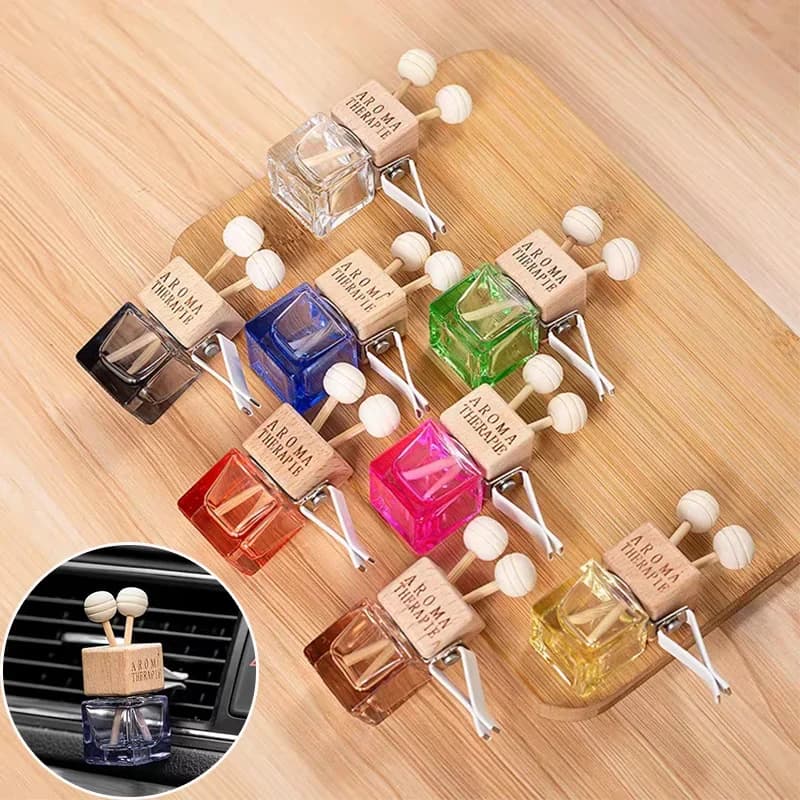 Auto Vent perfume deodorant fragrance pendant for empty bottle environments for glass aromatherapy, aromatherapy decoration