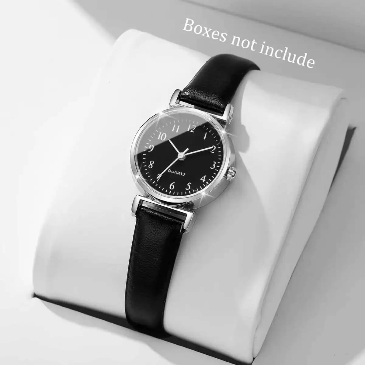 Fashion Women Watches Simple Small Dial Leather Strap Quartz Watch Ladies Clock Reloj Mujer（Without Box）