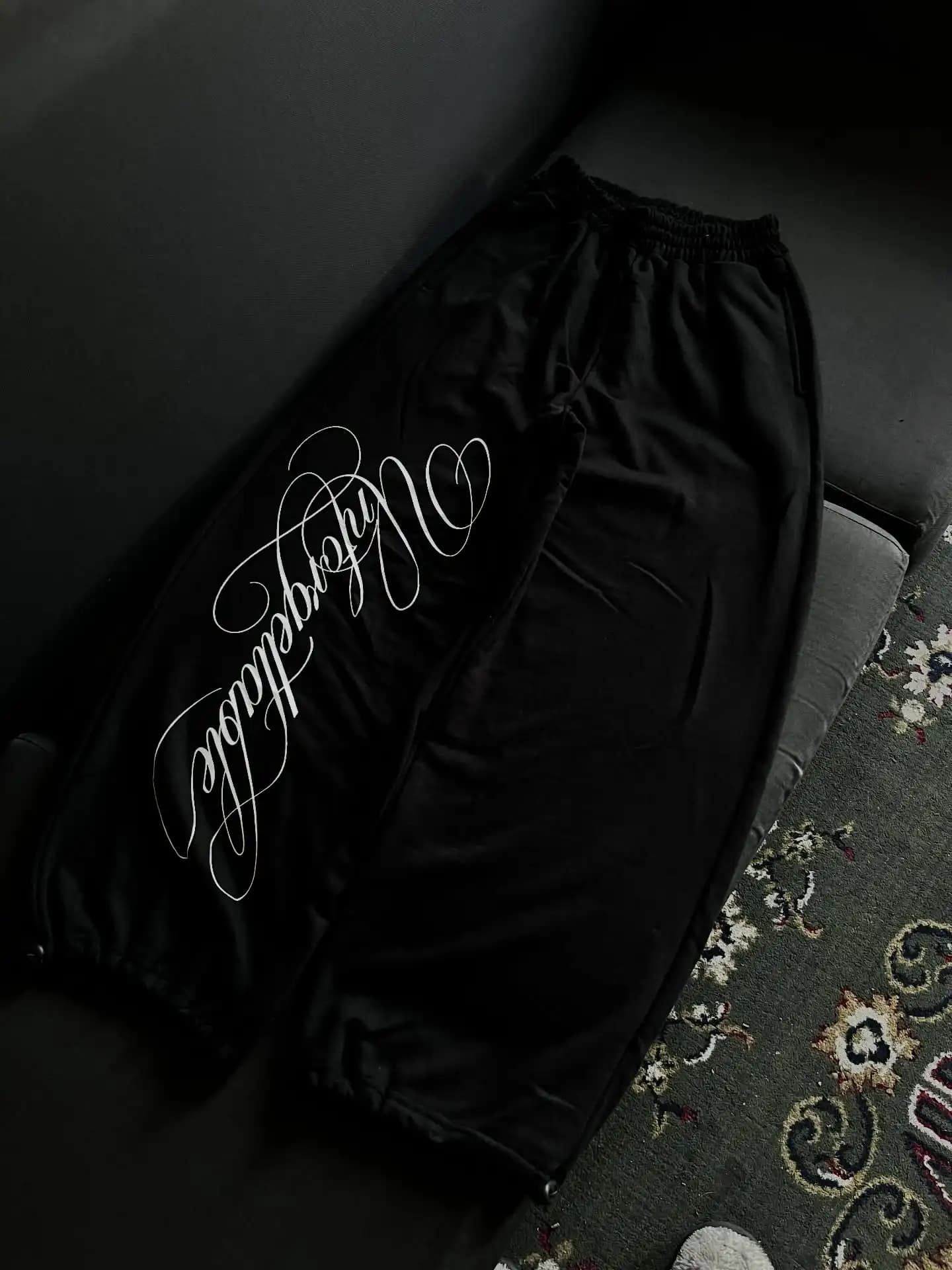 Y2K Fashion Dark Style Unisex Streetwear Shorts Casual Loose Fit Drawstring Elastic Waist Wide Leg Gym Workout Summer Pants