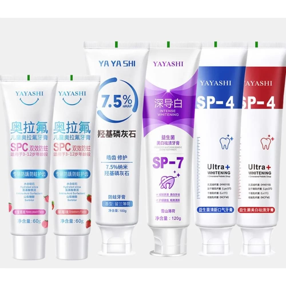 120g Dentifricio Sbiancante Idroxyapatite Protecting the Health of the Magives Remove La Macchie di Placca Fresco Alito Naughty Cleansing Deep Front