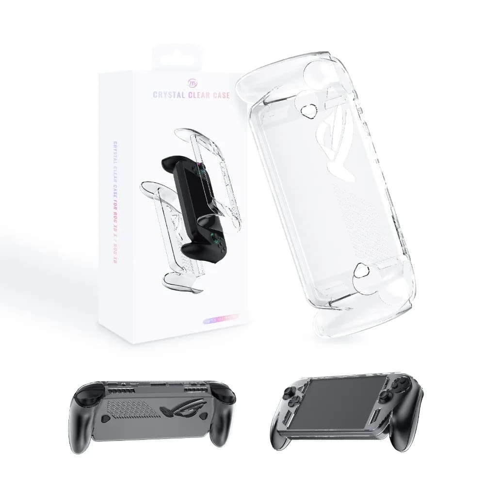 Adatto per ROG XBOX Ally X custodia protettiva in cristallo custodia rigida protettiva per PC trasparente universale antiurto