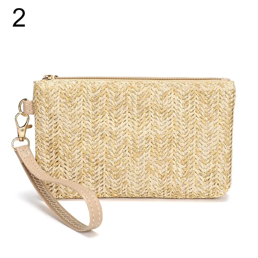 Portacarte Bohemien Casual, Portafoglio alla Moda, Borsa per Telefono, Pochette, Borsa Intrecciata, Portamonete