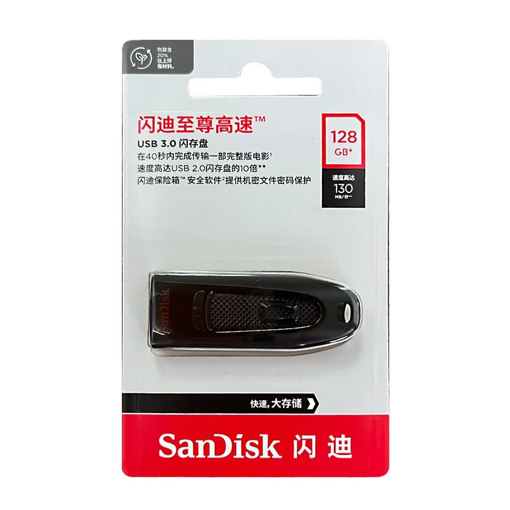 Unità flash SanDisk Ultra USB 3.0 512 GB 256 GB 128 GB 64 GB 32 GB 16 GB Pen Drive SDCZ48 Memory Stick U Disk Pendrive per computer