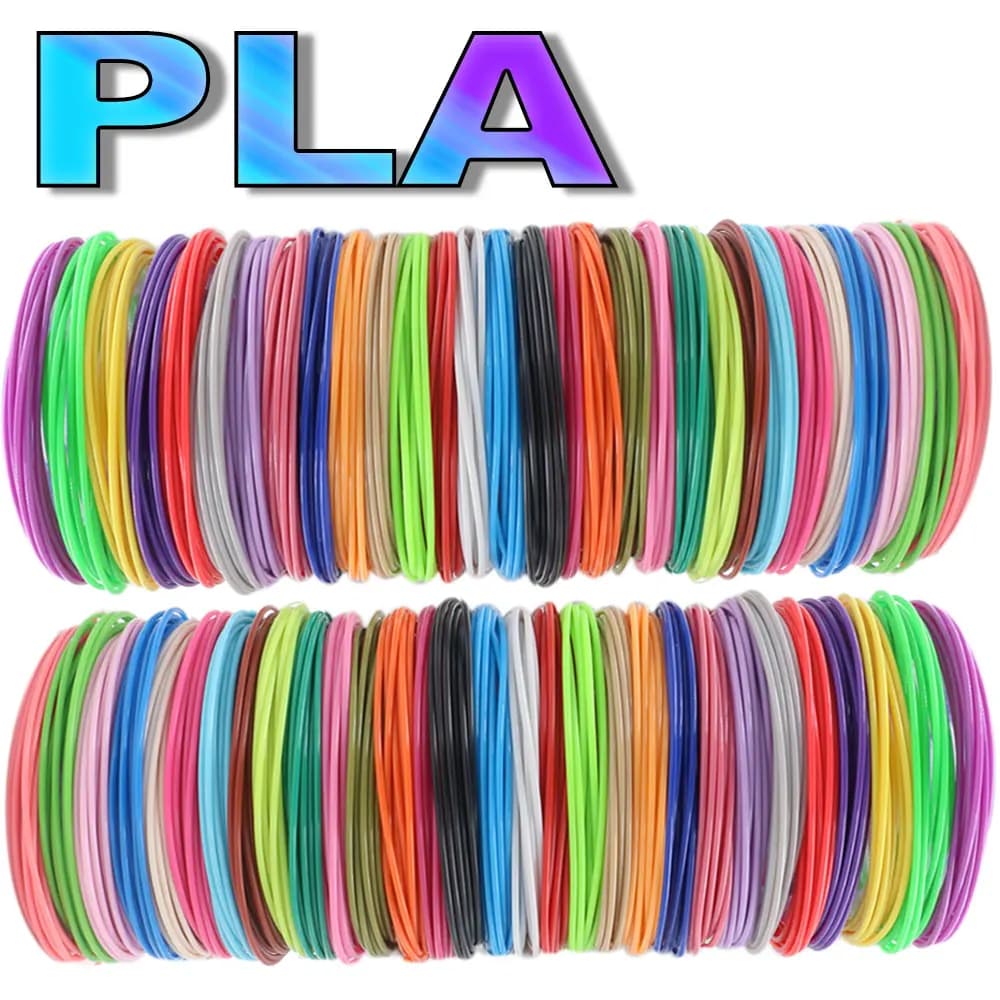 PLA thread for 3D pen printing 10/20/30 color diameter 1.75mm 200M plastic refill safe odor for 3D children print pen