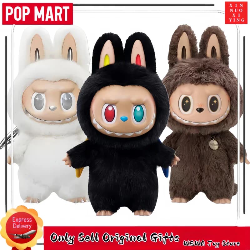 POP MART Labubu Series Blind Box THE MONSTERS 10th Anniversary ZIMOMO Vinyl Squishy cosplay Plush Doll Stranger Things Originale