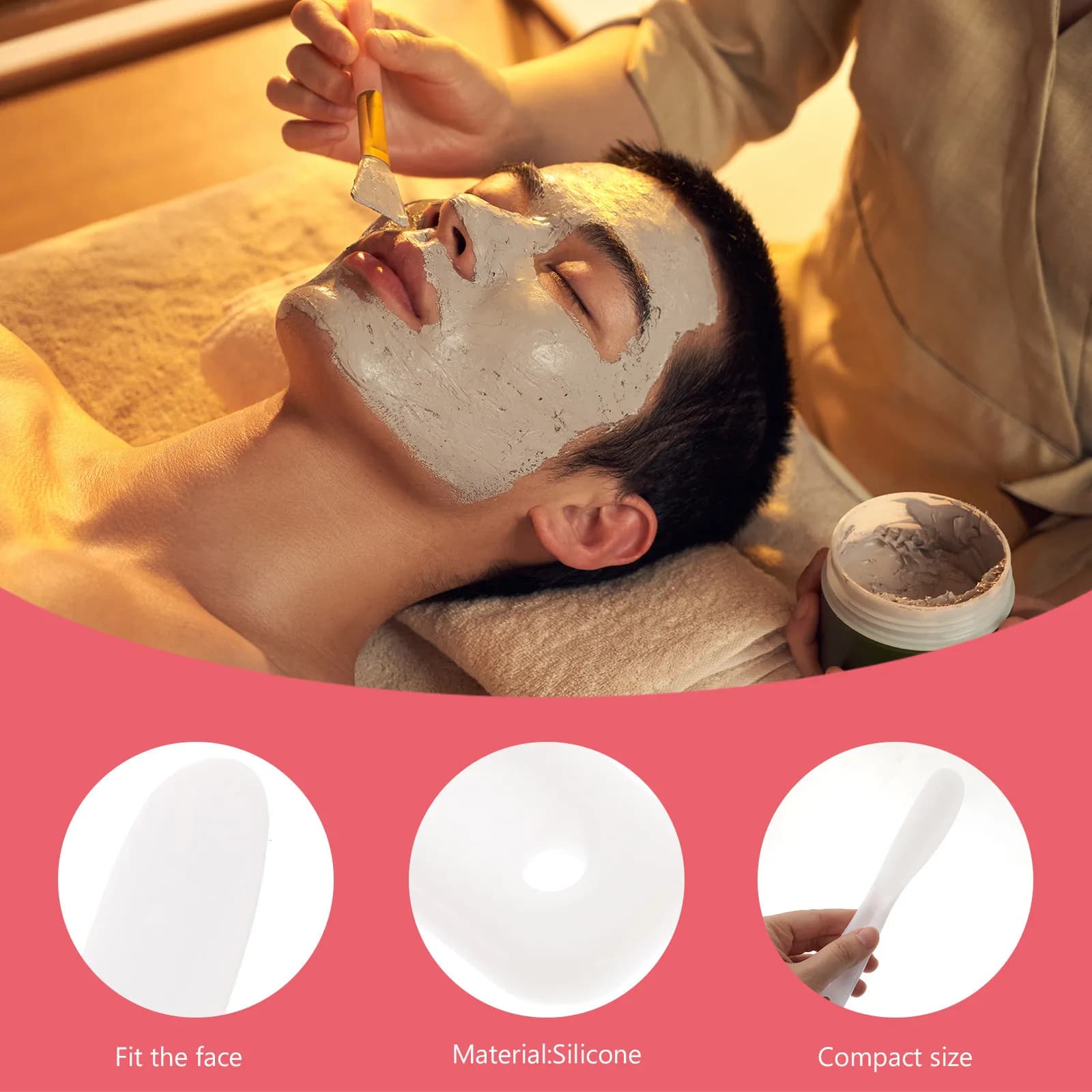 10Pcs Face Mask Mixing Spatulas Professional Mixing Tools for Foundation Blush Eyeshadow Nail Polish DIY Beauty Salon