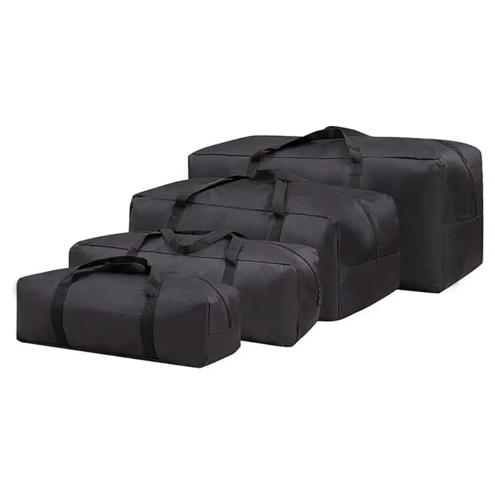 New Oxford Cloth Luggage Bag Non-Woven Waterproof Tent Storage Bag Cube Picnic Handbag Travel
