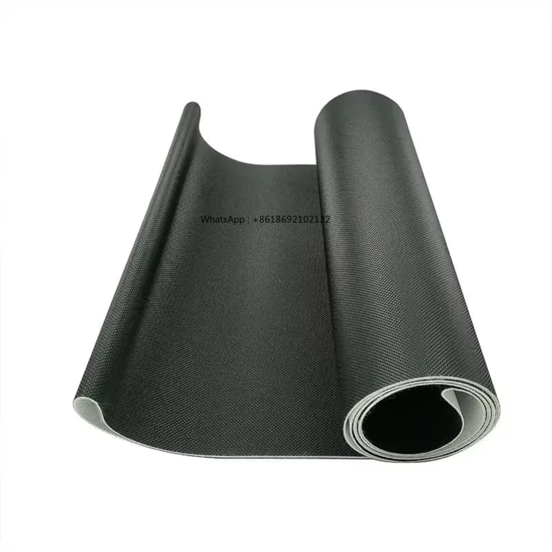 Thickness1.6mm Treadmill Belt 2610*410mm Grass Pattern Anti-Slip Water-Proof Running Conveyor Belt Treadmill Parts