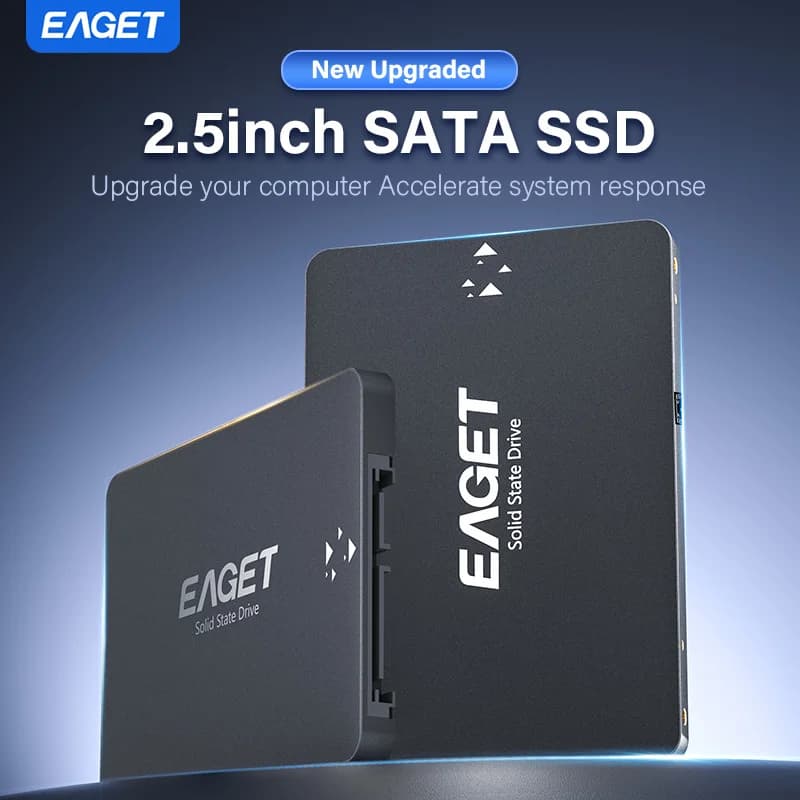 EAGET S205 Unità a stato solido SSD interna SATA III da 2,5 pollici 128 GB 256 GB 512 GB 1 TB per PC desktop portatile