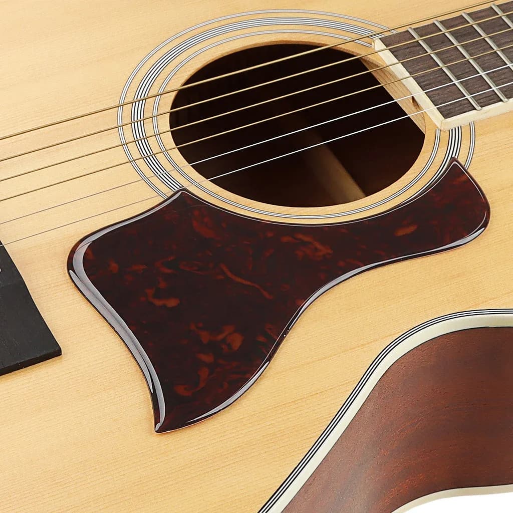 Adesivo per battipenna per chitarra acustica, protezione per plettro con motivo decorato autoadesivo, accessori per chitarra per una protezione elegante