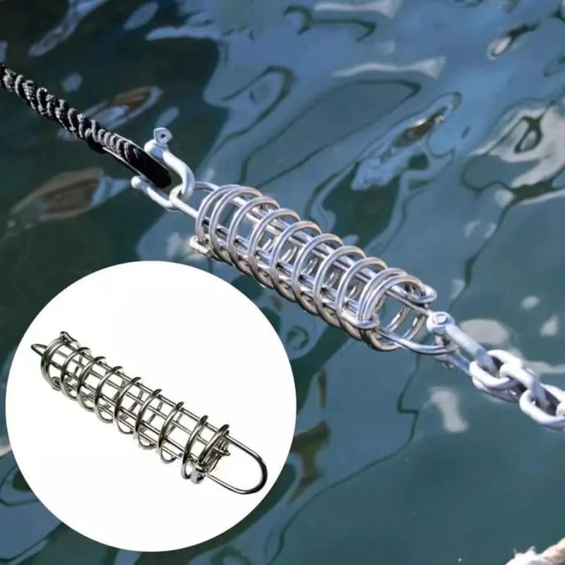 Ormeggio per barche molla di ormeggio in acciaio inossidabile 316 ammortizzatore Snubber molle Marine accessori per navi e yacht dispositivo di ormeggio dell'ancora