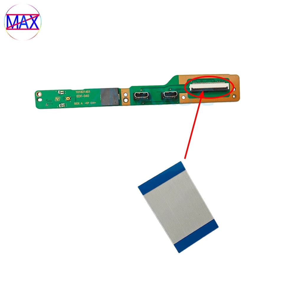 10pcs Side Board Flex Cable 50PIN For PS5 Slim Console Motherboard And USB Type-C Socket Board Connection Cable Replacement Part