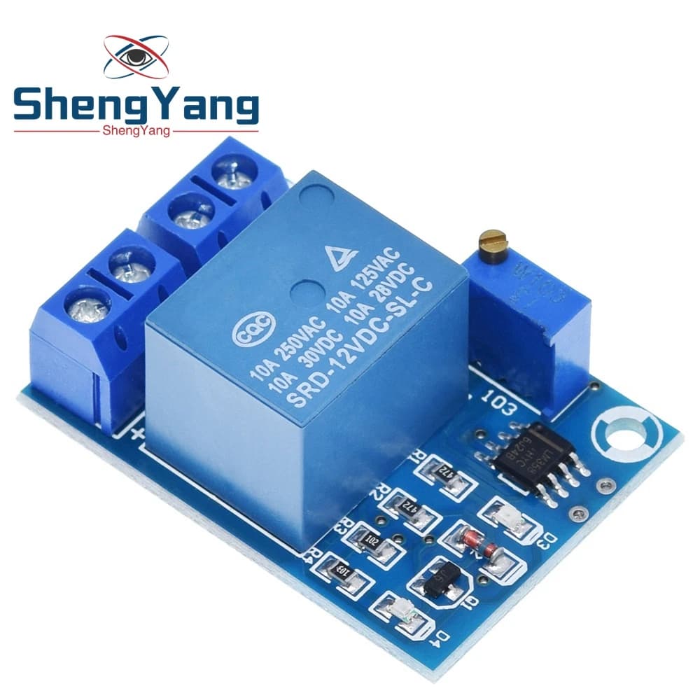 12V DC Charging Controller Protection Card Battery Low Voltage Automatic Switch Recovery Protection Module