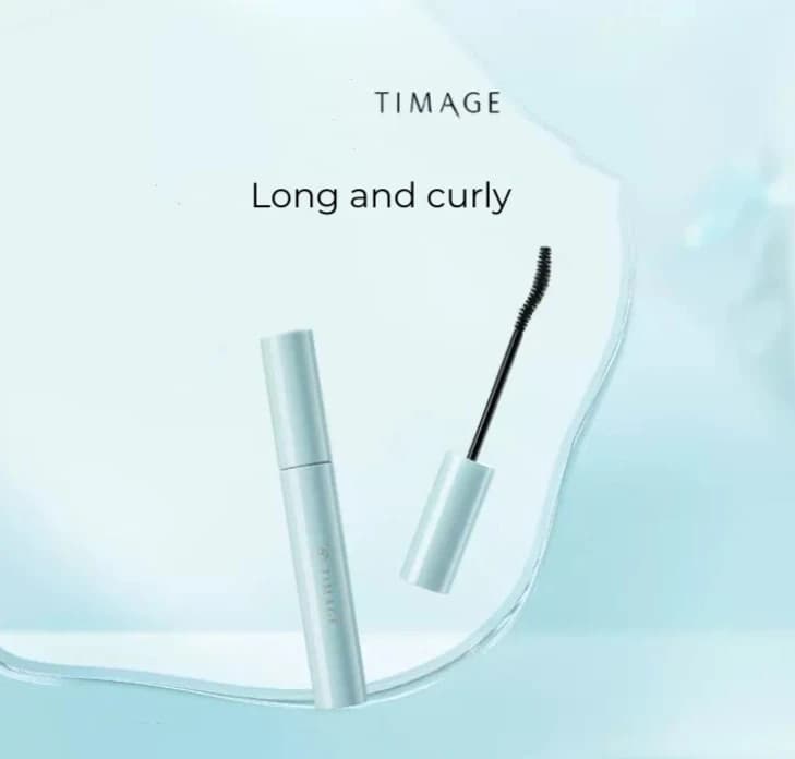 TIMAGE Mascara Waterproof Sweatproof Thick Long Curly e Non sbavature 5G 3D Eye Makeup