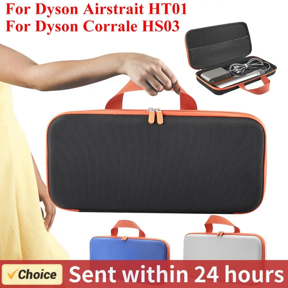 Hard Case for Hard Travel Case Hard Shockproof Travel Bag Portable For Hair Plate Dyson Airstrait /Corral