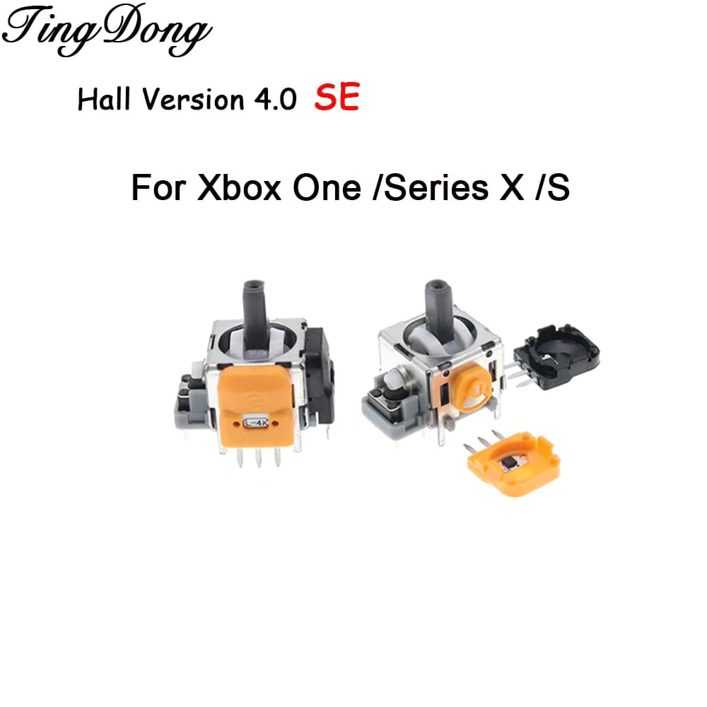 10 Pezzi Joystick a Effetto Hall SE Quarta Generazione Anti-Drift per Controller XBOX One, Xbox Series X/S, Parti di Ricambio per Levetta Analogica