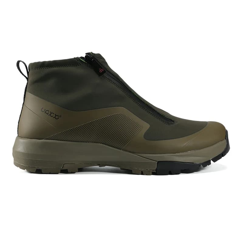 Scarpe Mid-Top da Uomo per Escursionismo, Marca di Lusso, Protezione dal Freddo, Sneakers con Cerniera Laterale, Stivali Eleganti per Trekking e Pendolarismo