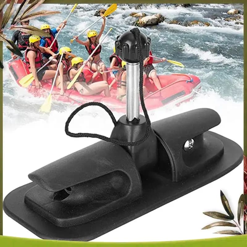 AB98-Kayak Paddle Lock, 2PCS Kayak Paddle Lock Holder Gonfiabile Barca Remo Lock Patch Per Canoe Zattere Gommone Accessori
