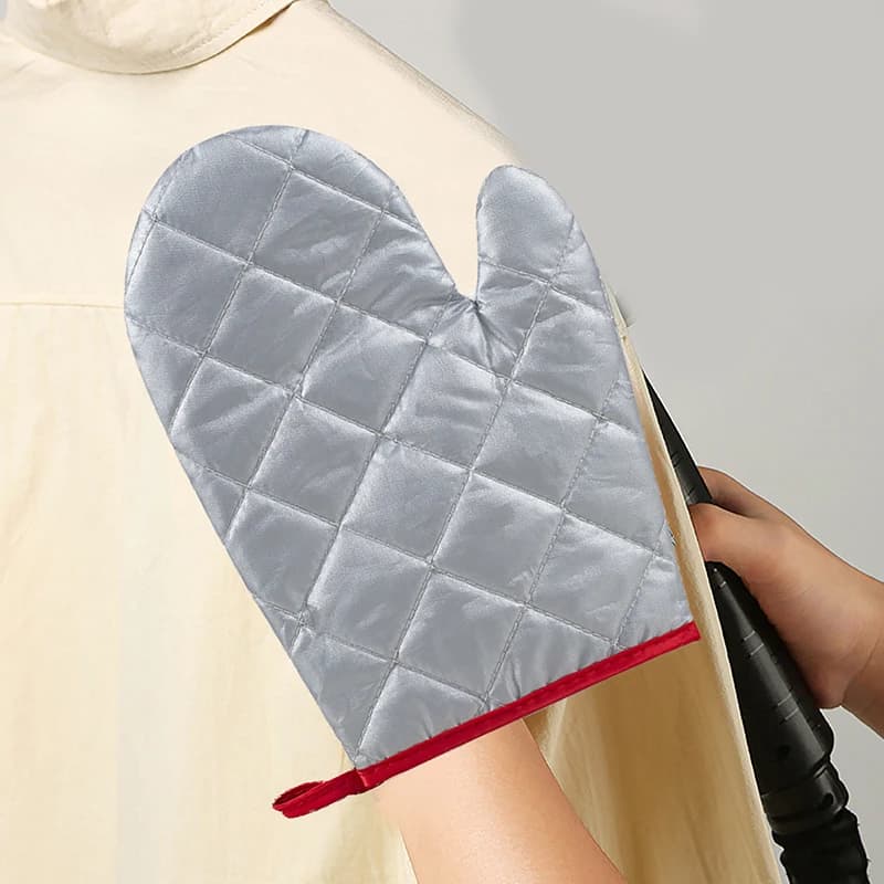 Asse da stiro Mini guanti antiscottatura in ferro con rivestimento in ferro resistente al calore accessori per piroscafo per indumenti antimacchia per vestiti