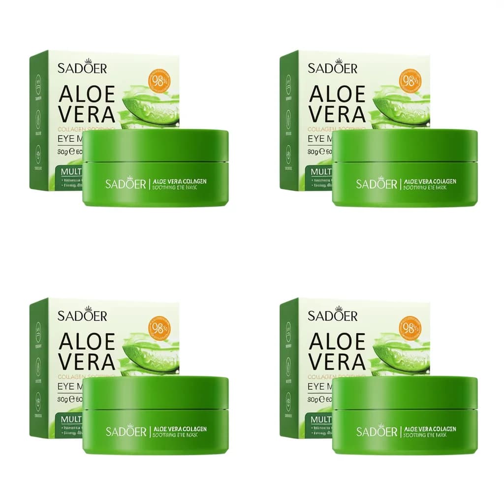 NEW Aloe Vera Collagen Eye mask Anti Dark circles Remove Eyes Hydrating Bags Raxing Eye Patch Eyes Products for Skin Care