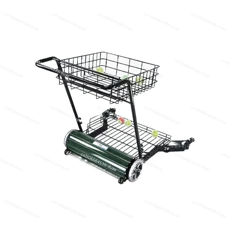 Tennis ball pickup cart ball pickup device ball pickup bucket