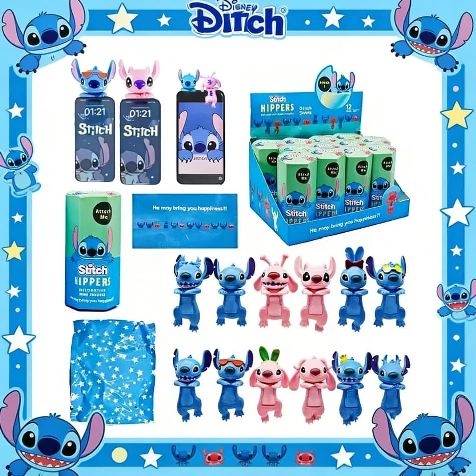 2026 Stitch Series Surprise Blind Box Party Angel Mysterious Blind Box Cute Anime Figures Model Doll Kids Toys