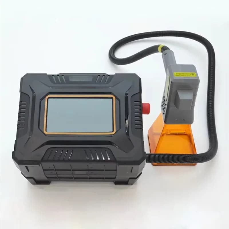 Handheld Laser Marking Machine Small Metal Plastic Nameplate Engraving Portable Fiber Laser Engraver