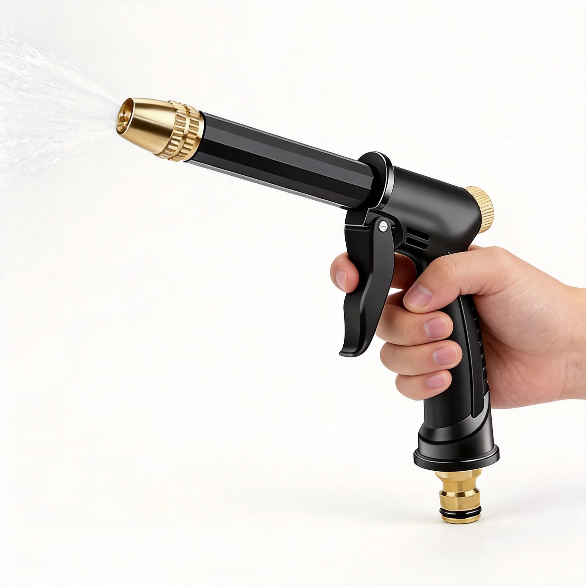 Pistola ad acqua portatile ad alta pressione per la pulizia, lavaggio auto, irrigazione giardino, ugello spray, pistola schiumogena