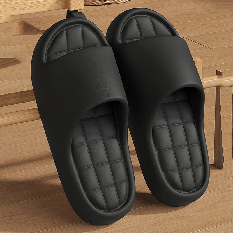 Ciabatte da casa leggere in EVA con plateau da donna, comode, da interno, con suola morbida, Cloud Slides, estive, con fondo spesso, antiscivolo, infradito